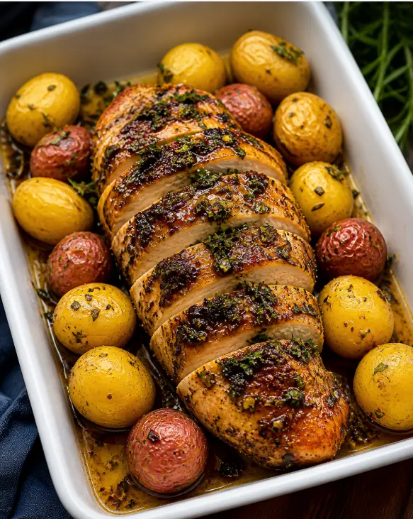 Frango Assado com Ervas